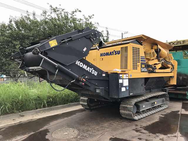 コマツ（KOMATSU）製自走式スクリーン「BM545S-2」買取査定に